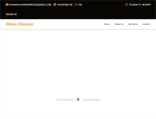 Tablet Screenshot of khanakhazanabangkok.com